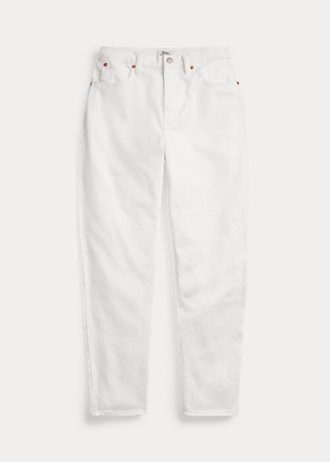Weiße Karottenjeans von Ralph Lauren für Damen
