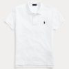 Weiße Poloshirts aus Mesh im Classic Fit von Ralph Lauren für Damen Weiße Poloshirts aus Mesh im Classic Fit von Ralph Lauren für Damen
