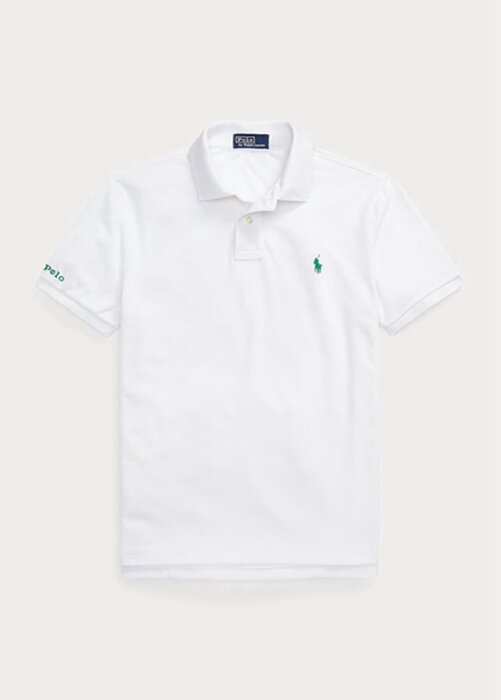 Weiße Poloshirts „The Earth“ von Ralph Lauren für Herren Weiße Poloshirts „The Earth“ von Ralph Lauren für Herren