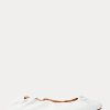Weiße Ralph Lauren Ballerinas „The Pony“ für Damen Weiße Ralph Lauren Ballerinas „The Pony“ für Damen