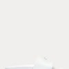 Weiße Ralph Lauren Big Pony Hausschuhe für Damen Weiße Ralph Lauren Big Pony Hausschuhe für Damen