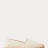 Weiße Ralph Lauren Canvas-Espadrille für Herren Weiße Ralph Lauren Canvas-Espadrille für Herren
