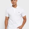 Weiße Ralph Lauren Essential Poloshirts für Herren