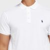 Weiße Ralph Lauren Essential Poloshirts für Herren