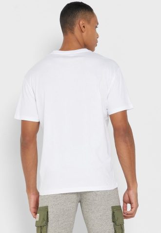 Weiße Ralph Lauren Essential T-Shirts mit Rundhalsausschnitt für Herren