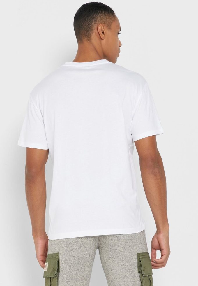 Weiße Ralph Lauren Essential T-Shirts mit Rundhalsausschnitt für Herren Weiße Ralph Lauren Essential T-Shirts mit Rundhalsausschnitt für Herren