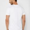 Weiße Ralph Lauren Essential T-Shirts mit Rundhalsausschnitt für Herren