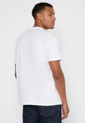 Weiße Ralph Lauren Essential T-Shirts mit Rundhalsausschnitt für Herren