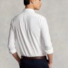 Weiße Ralph Lauren Featherweight Mesh-Hemden für Herren