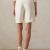 Weiße Ralph Lauren Francine Maulbeerseiden-Shorts für Damen Weiße Ralph Lauren Francine Maulbeerseiden-Shorts für Damen