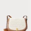 Weiße Ralph Lauren Polo ID Häkelhandtasche für Damen Weiße Ralph Lauren Polo ID Häkelhandtasche für Damen