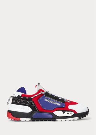 Weiße Ralph Lauren PS200 Sneakers für Herren