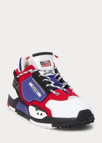 Weiße Ralph Lauren PS200 Sneakers für Herren