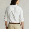 Weiße Ralph Lauren Slim Fit Oxford-Hemden für Herren Weiße Ralph Lauren Slim Fit Oxford-Hemden für Herren
