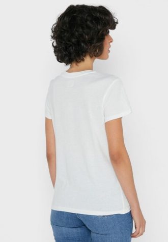 Weiße Ralph Lauren T-Shirts mit Rundhalsausschnitt und Grafik für Damen