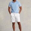 Weiße Ralph Lauren Terry-Shorts mit Kordelzug für Herren Weiße Ralph Lauren Terry-Shorts mit Kordelzug für Herren