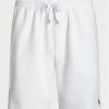 Weiße Ralph Lauren Terry-Shorts mit Kordelzug für Herren Weiße Ralph Lauren Terry-Shorts mit Kordelzug für Herren