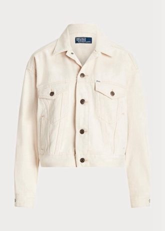 Weiße Ralph Lauren The New Denim Project Trucker-Jacken für Damen