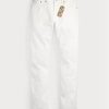 Weiße Slim Fit Whitestone Jeans für Herren von Ralph Lauren