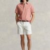 Weiße Stretch-Chinoshorts für Herren von Ralph Lauren im Straight Fit Weiße Stretch-Chinoshorts für Herren von Ralph Lauren im Straight Fit